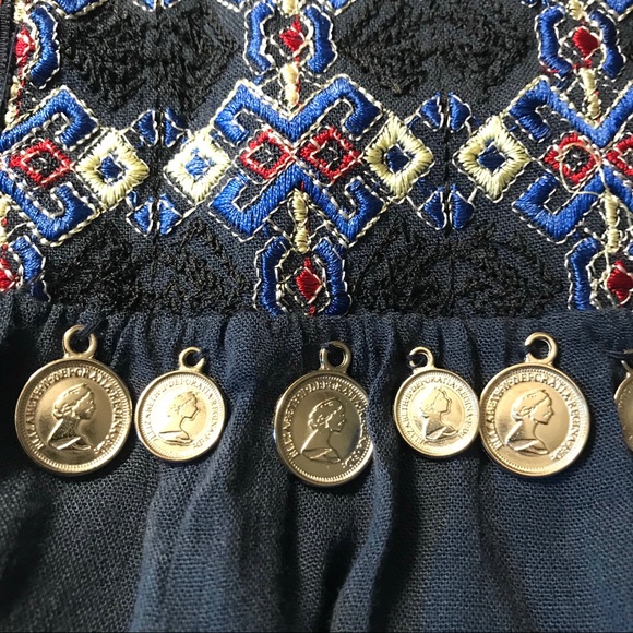 Anandas cardigan, embroidery and coin decoration - Picture 7 of 12